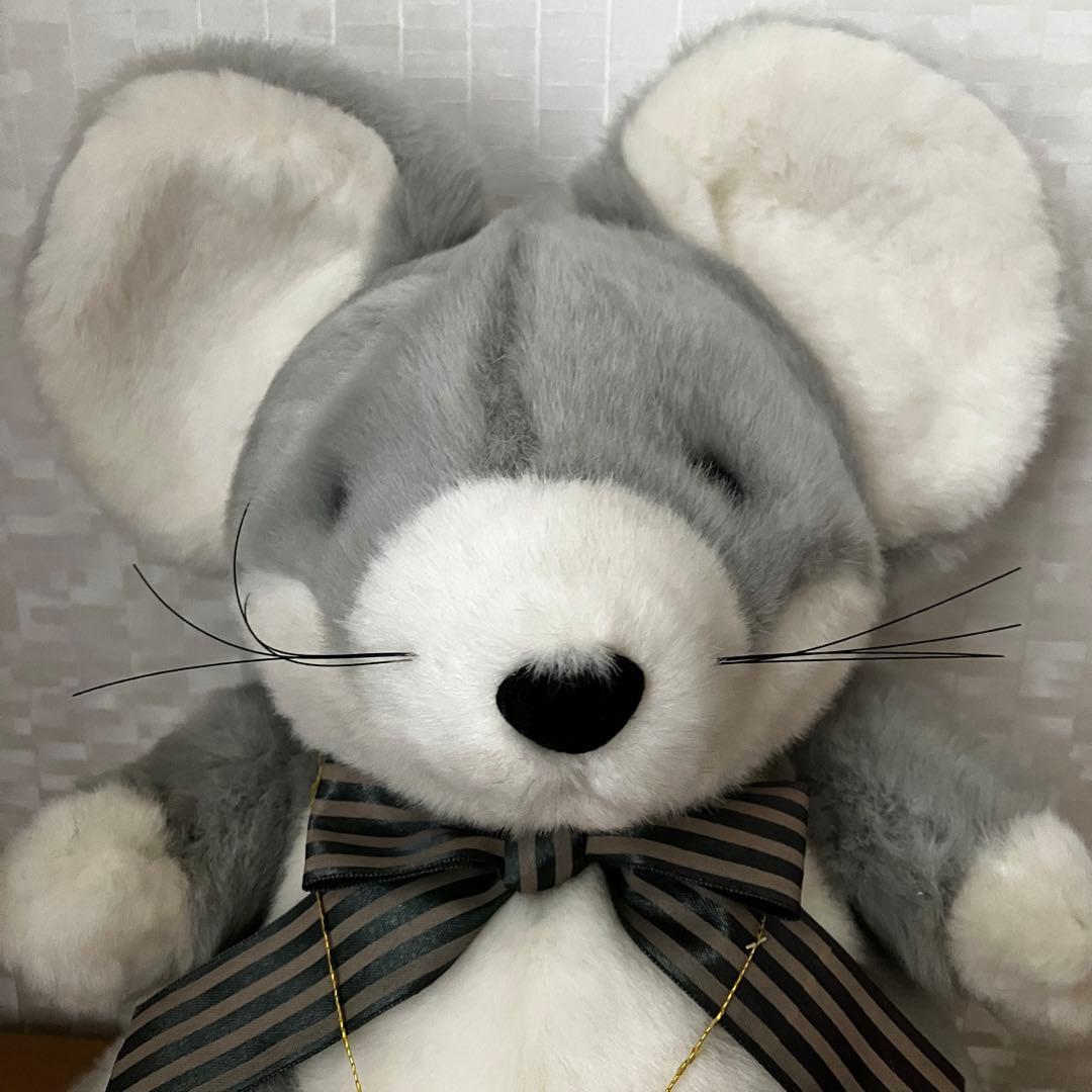 ヒロクンハウスのネズミのぬいぐるみ HIROKUN HOUSE レトロ 当時物