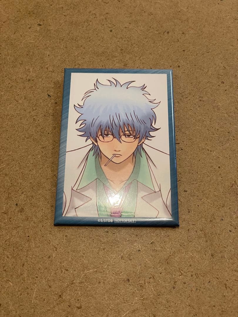 ジャンフェス アニプレックス 大抽選会 銀魂 D賞 スクエア缶バッジ 銀