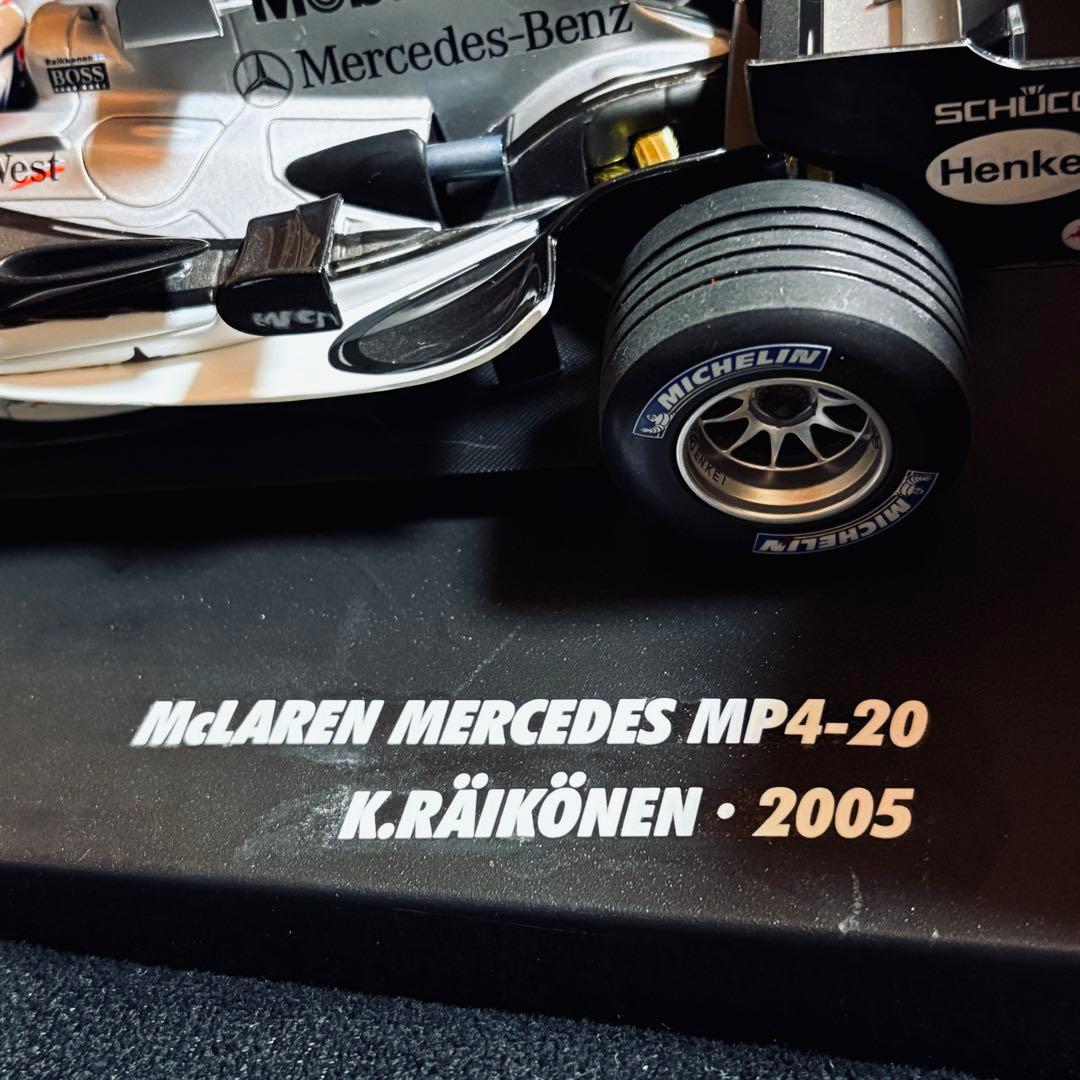 デカール加工品 1/18 PMA マクラーレン MP4-20 キミ・ライコネン