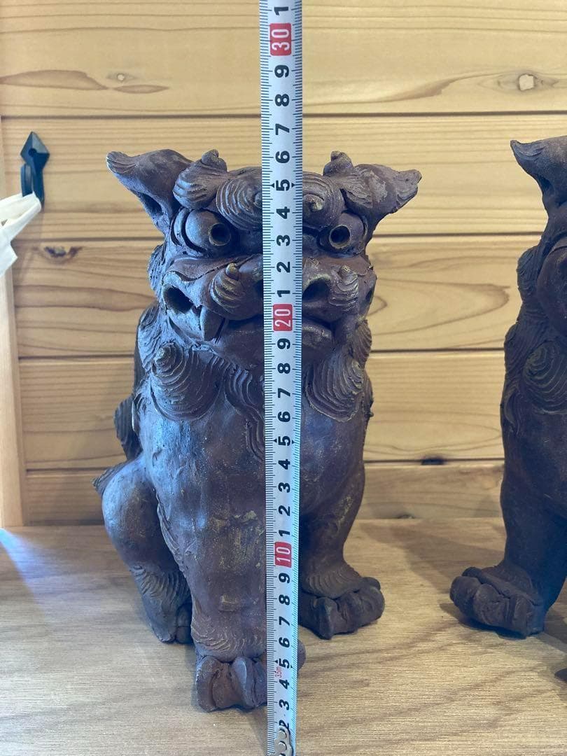 VINTAGE シーサー 王道 守り神 魔除け antique 希少 VINTAGE シーサー