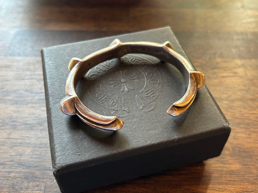 クロムハーツ　ワックスドパンク　バングル