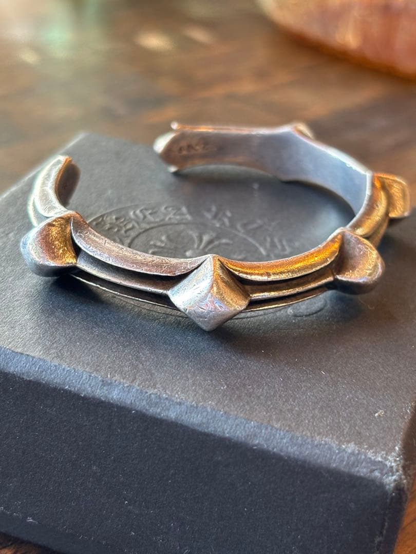 クロムハーツ　ワックスドパンク　バングル