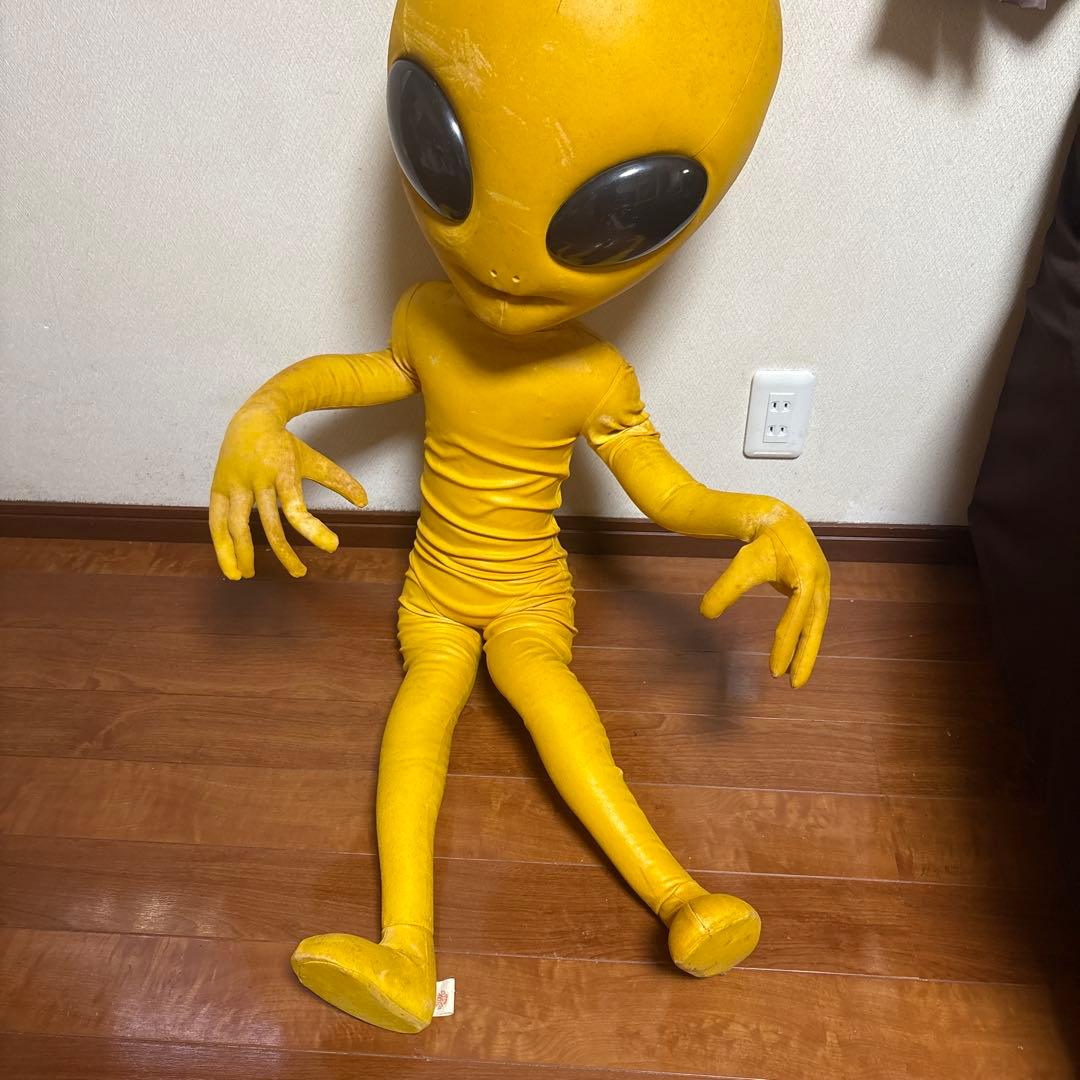 超レア 日清焼きそばUFO景品 宇宙人ぬいぐるみ 激レア 日清焼きそばUFO