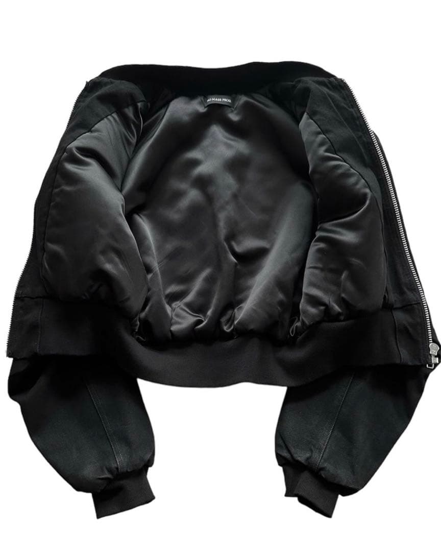 NO MASS PROD CRUCIFIED BOMBER JACKET