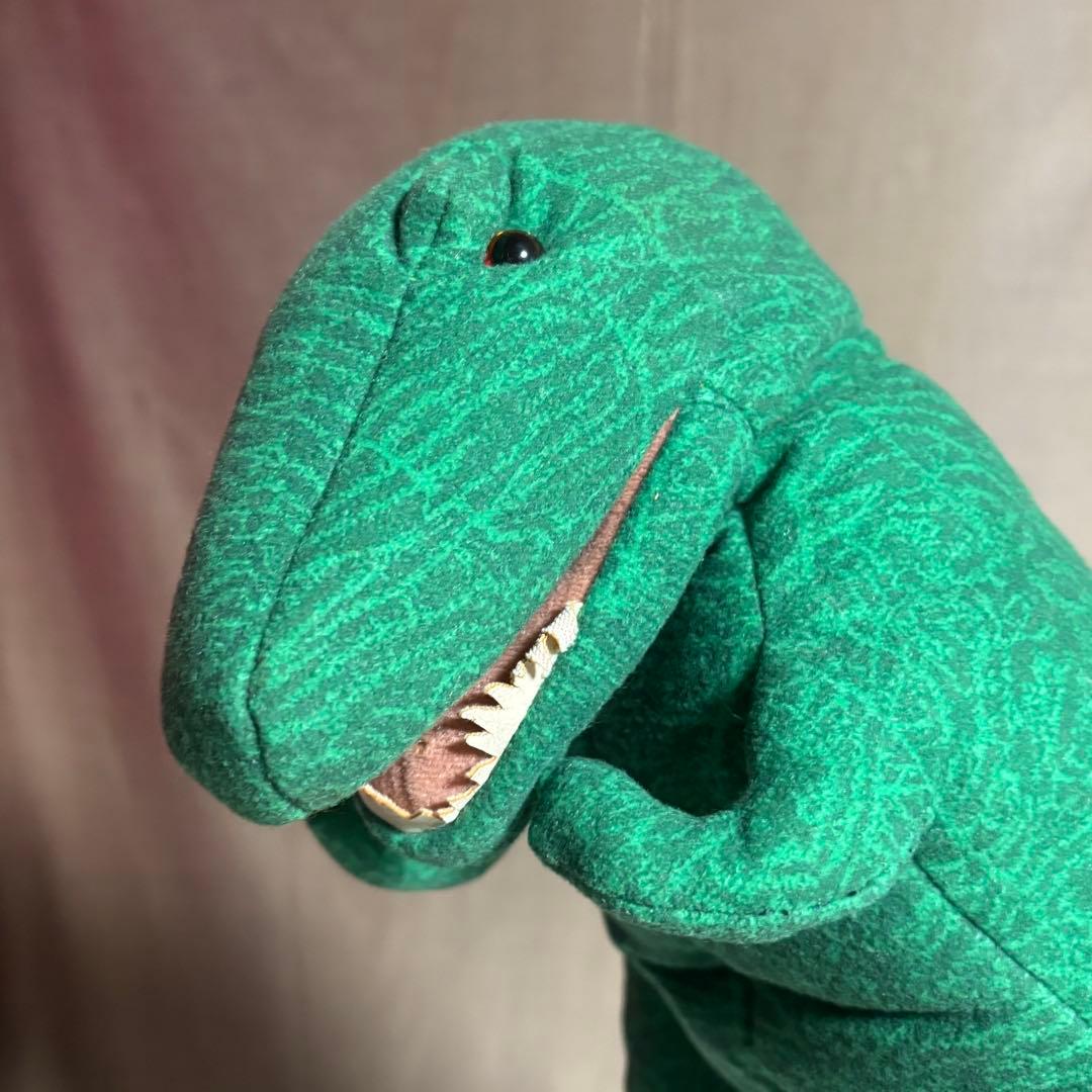 レア　フォークマニス　恐竜パペット　ダイナソー　ヴィンテージ フォークテイルズ