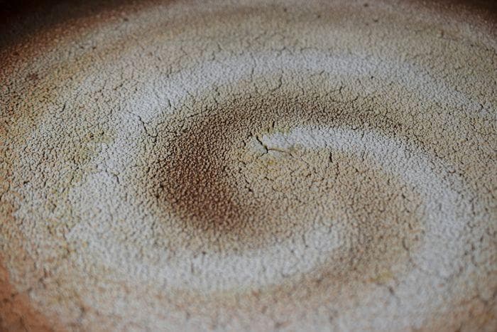 県重要文化財　林 正太郎　特別作品　淡黒　志野焼　大皿　真作保証　径59cm