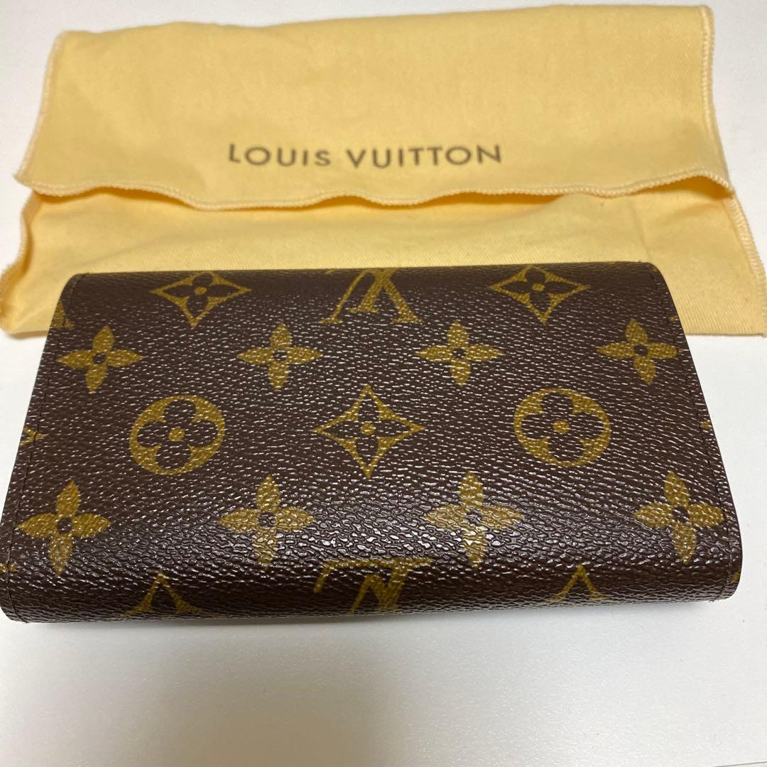 ド*︎様 ルイヴィトン　二つ折り財布　モノグラム　茶