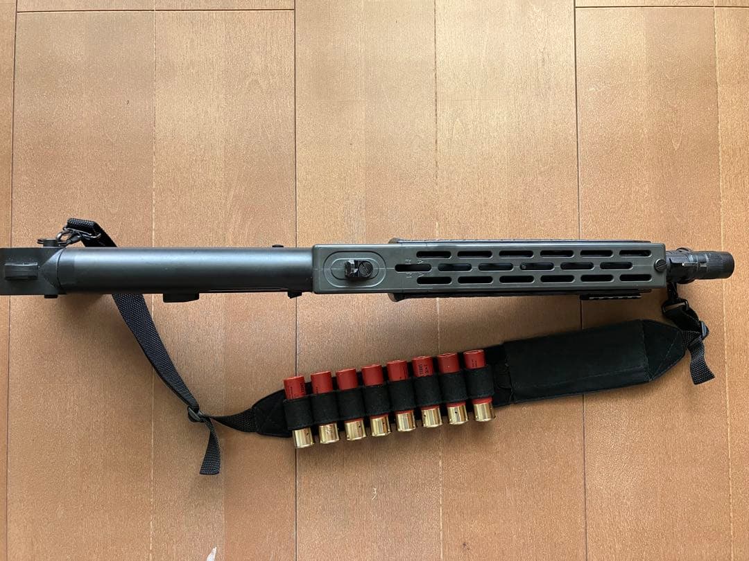 (中古品)東京マルイ　スパス12ソードオフ+ショットシェルスリング