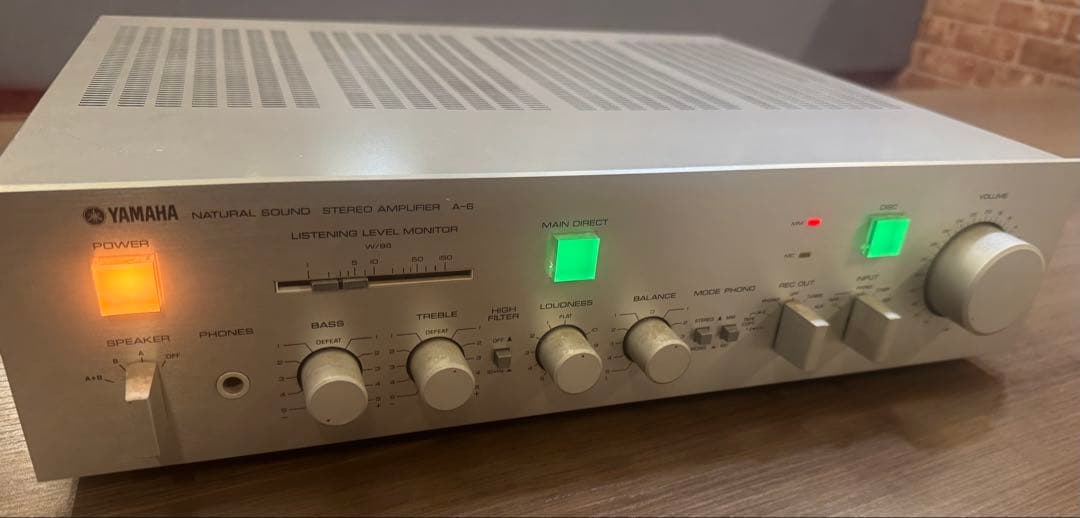 YAMAHA A-6ステレオプリメインアンプ YAMAHA A-6 ステレオプリメインアンプ