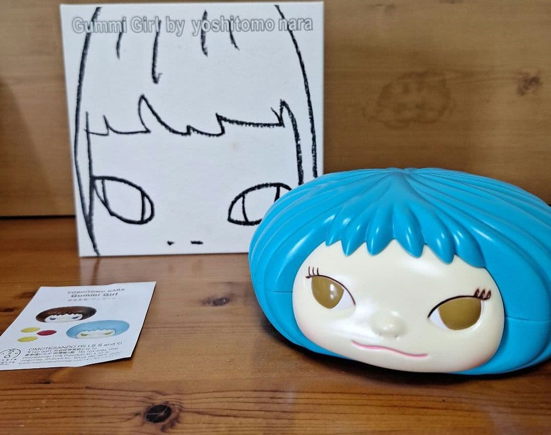 奈良美智 | グミガール ソランちゃん - 彫刻/オブジェクト一 番 安い 通販