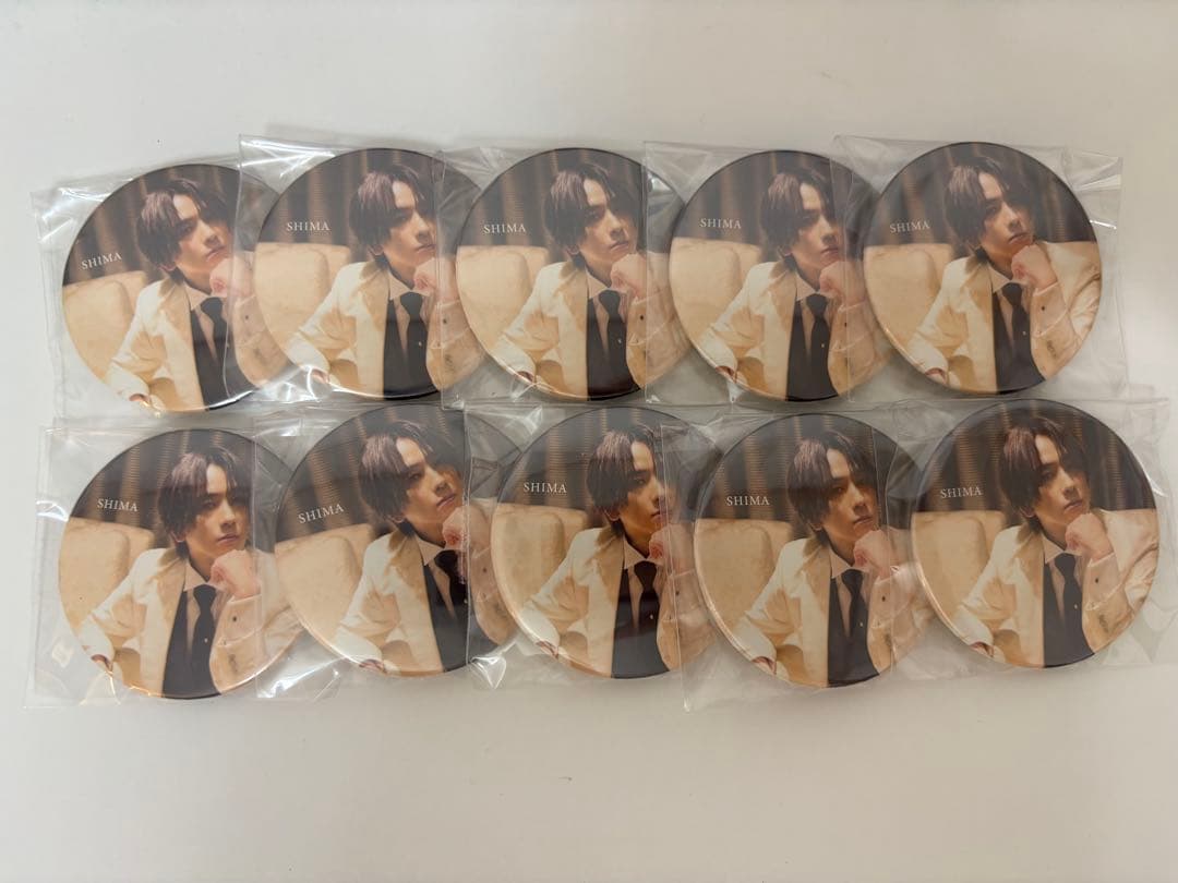 浦島坂田船 志麻 Weddiing 実写 夏ツ 缶バ 缶バッジ