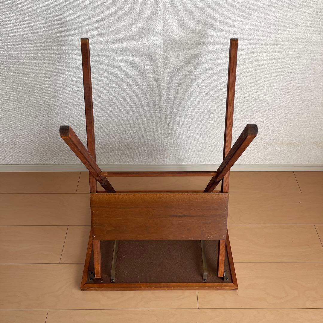 ヴィンテージ サイドテーブル 木製 アメリカ USA アウトドア