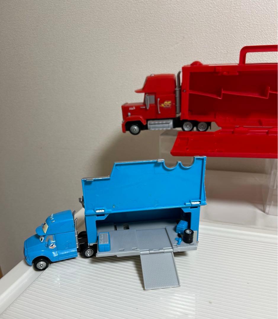 カーズ、マテル、キングトレーラー、マックトレーラー、ミニカー収納