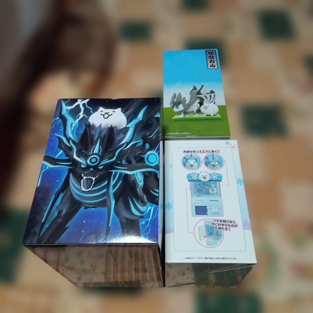 にゃんこ大戦争フィギュア 3点セット