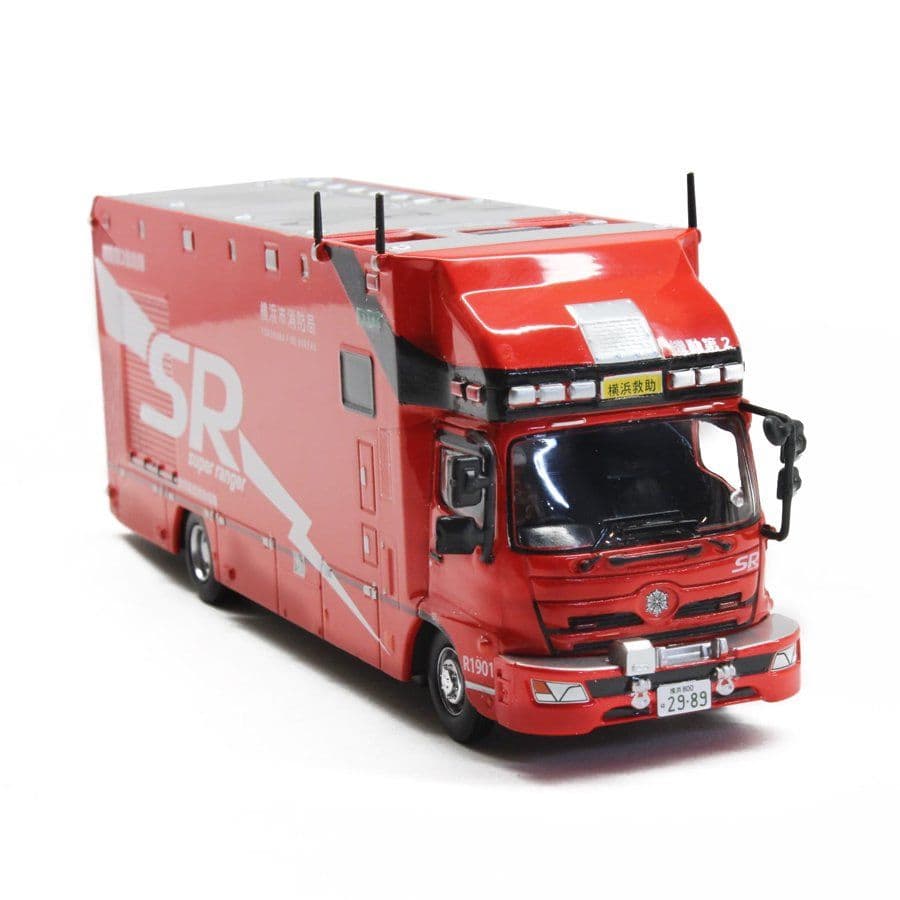 ACTCAR　1/64スケール　横浜市消防局　SR特別高度救助工作車（SR2）