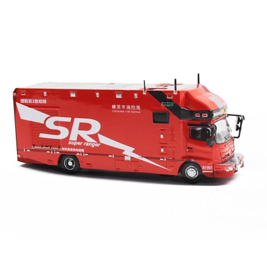 ACTCAR　1/64スケール　横浜市消防局　SR特別高度救助工作車（SR2）