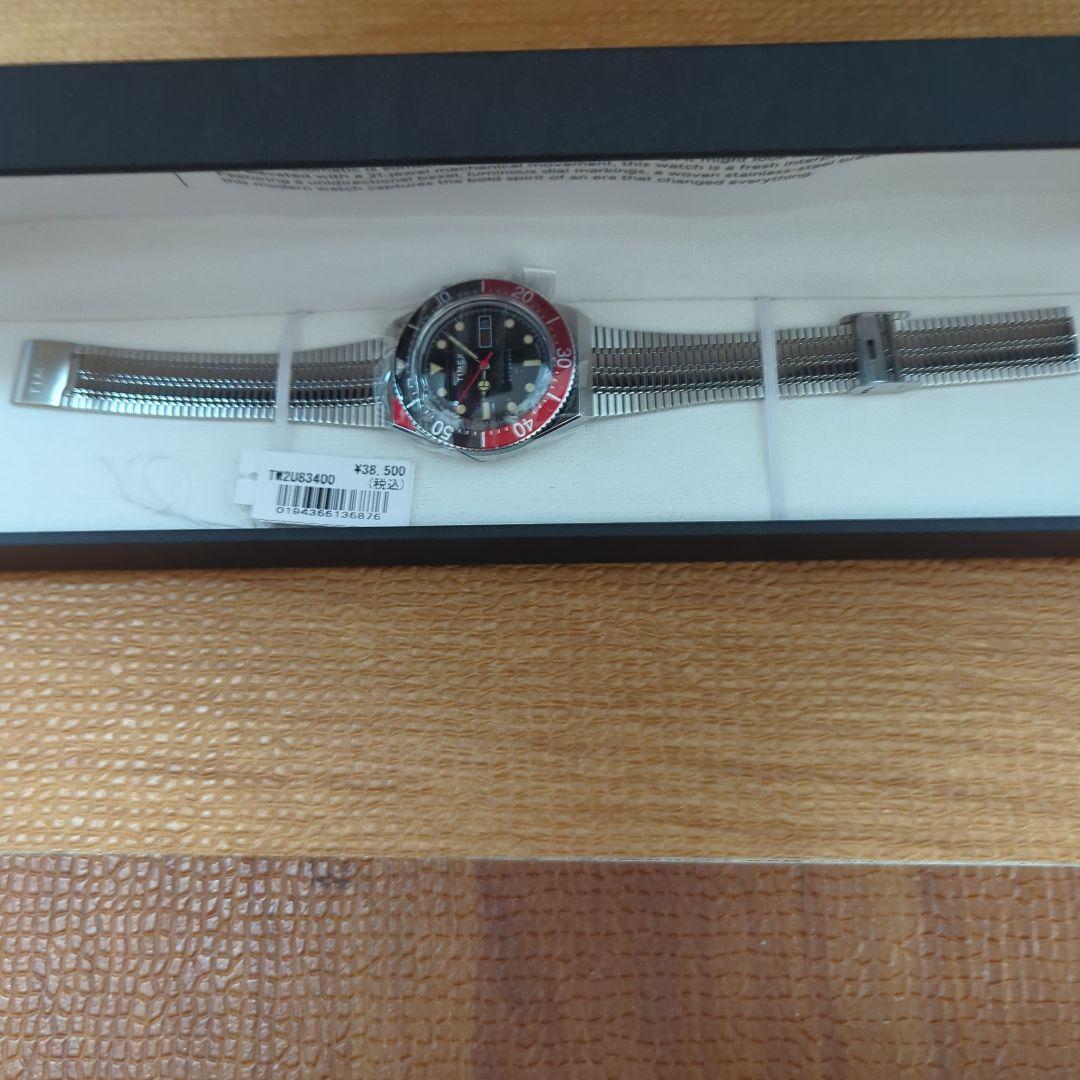 プ*イ様 （未使用）TIMEX M79 オートマチック ブラック x レッド 自