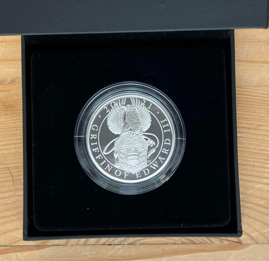 低 価格 通販ホビー・楽器・アート - クイーンズビースト プルーフ銀貨