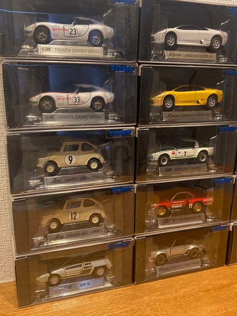 トミカ・リミテッドシリーズ No.001〜No.66(73台)