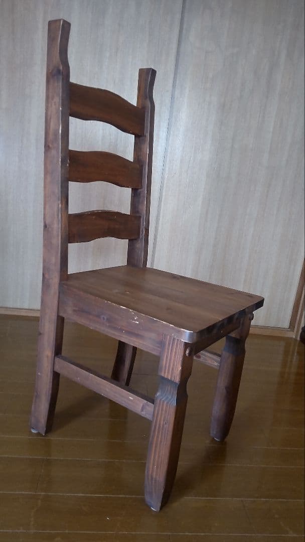 user_0f3080b0 木製ダイニングテーブルとチェア3脚セット