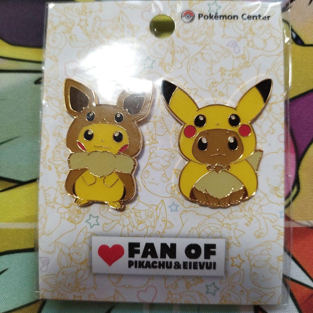 ピンズセット FAN OF PIKACHU＆EIEVUI ポケットモンスター FAN OF