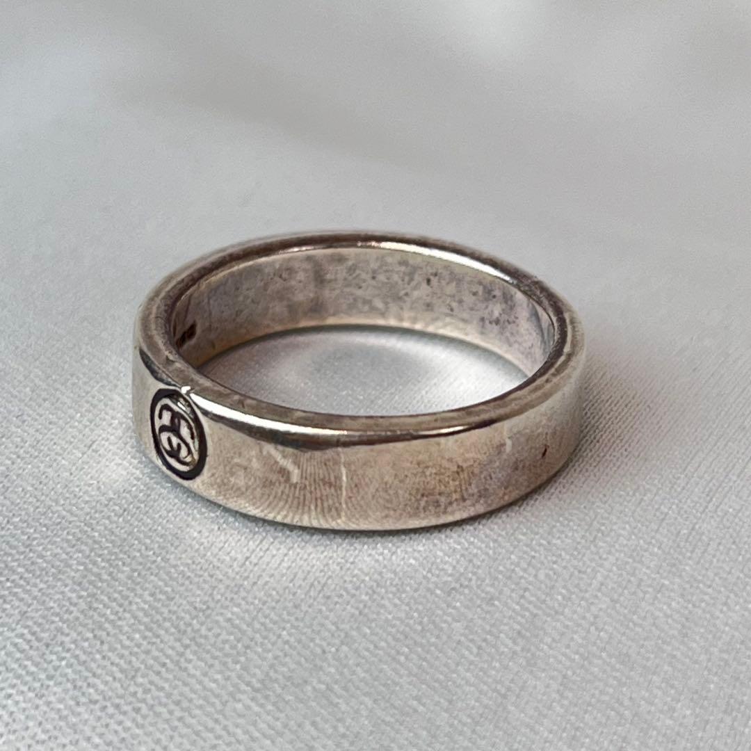 STUSSY SOLID SILVER ssリンク シルバーリング