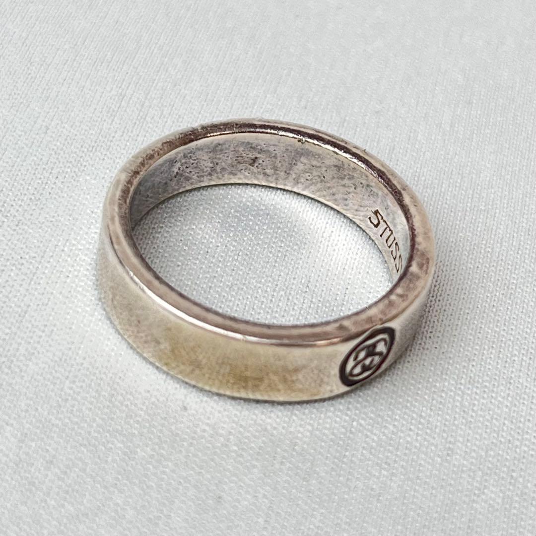 STUSSY SOLID SILVER ssリンク シルバーリング