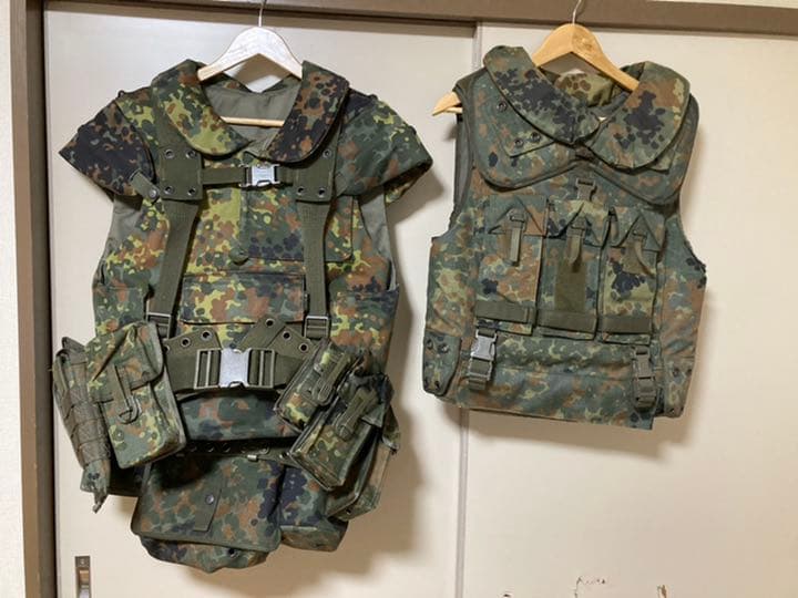 ドイツ連邦軍 ゲーム・おもちゃ・グッズ IDZベスト 実物 各種ポーチ