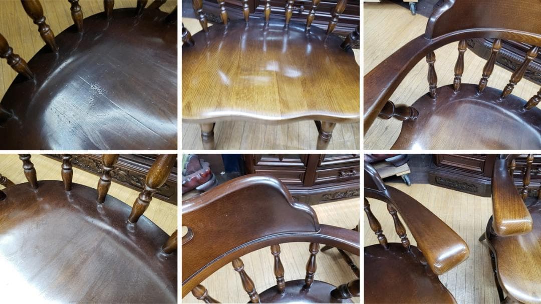 ルビー　B39　飛騨産業 キツツキマーク ラウンドテーブル