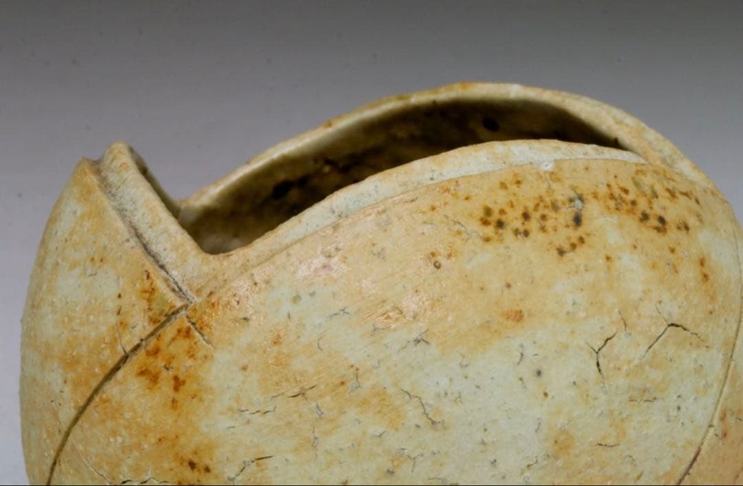 稀少】 河本太郎 作 鍛穹陶容 共箱付 / 陶器 陶芸 作品 美術 芸術