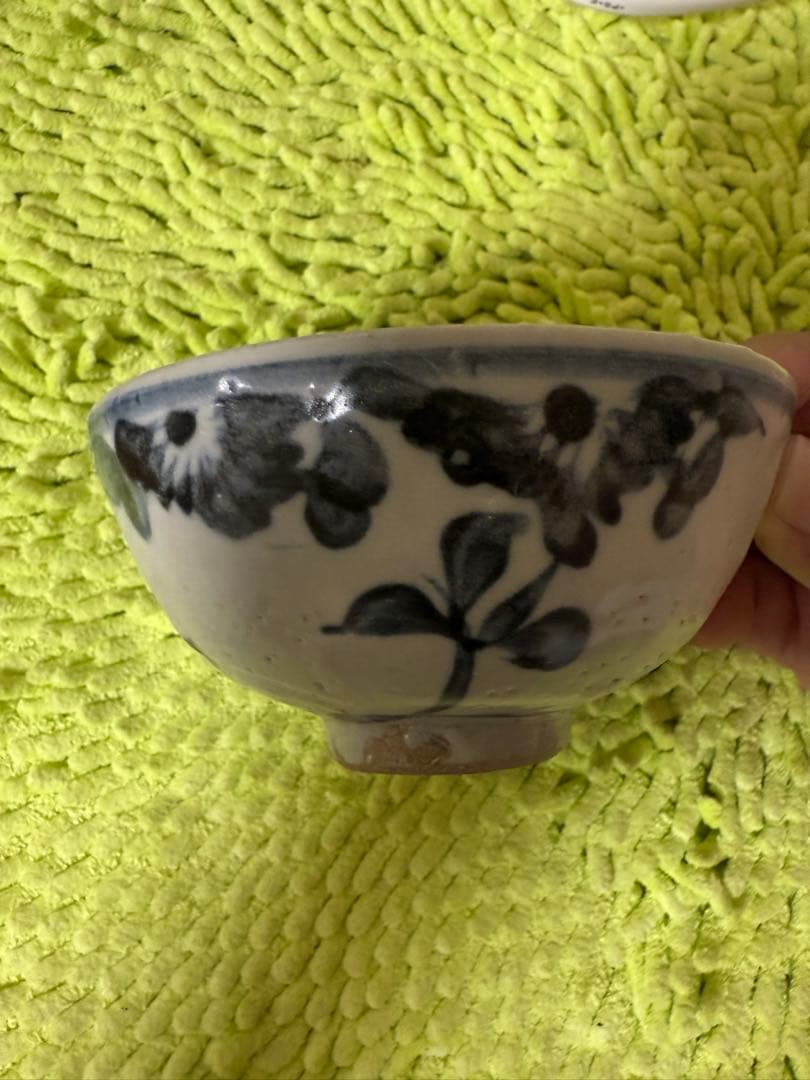 明代 呉須 染付 茶碗 古い茶碗 骨董 中国美術