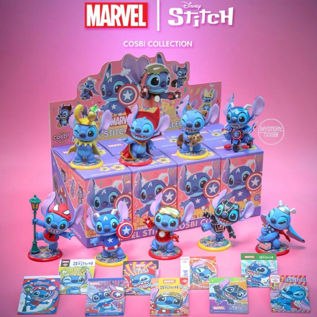Cosbi スティッチ マーベルコラボ フィギュア