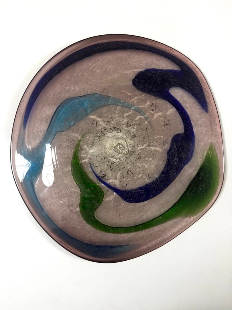 未使用品 伝統工芸士 「藤崎清一」作 江戸切子 お猪口 色被せガラス