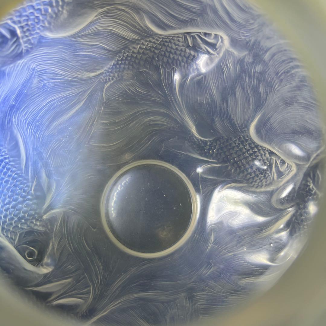 専用1920年頃 ルネ・ラリックFORMOSEウランガラス花瓶 高さ約17.5㎝