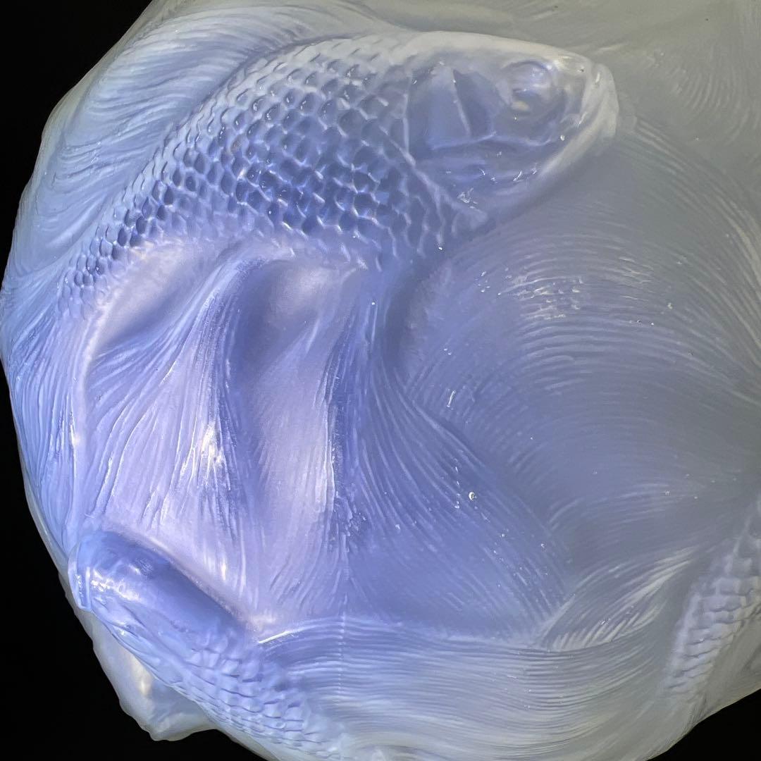 専用1920年頃 ルネ・ラリックFORMOSEウランガラス花瓶 高さ約17.5㎝