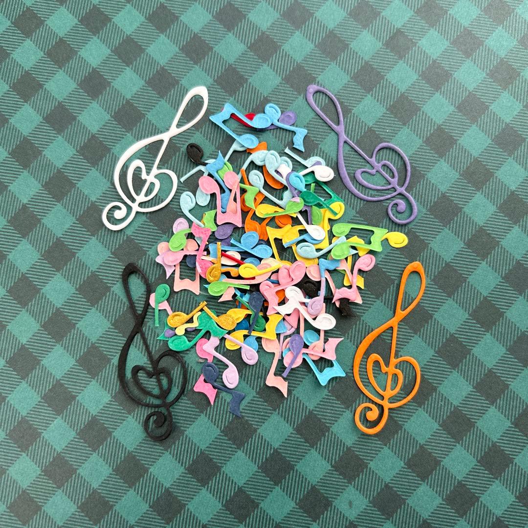 クラフトパンチ⭐︎音符ミニ - メルカリ