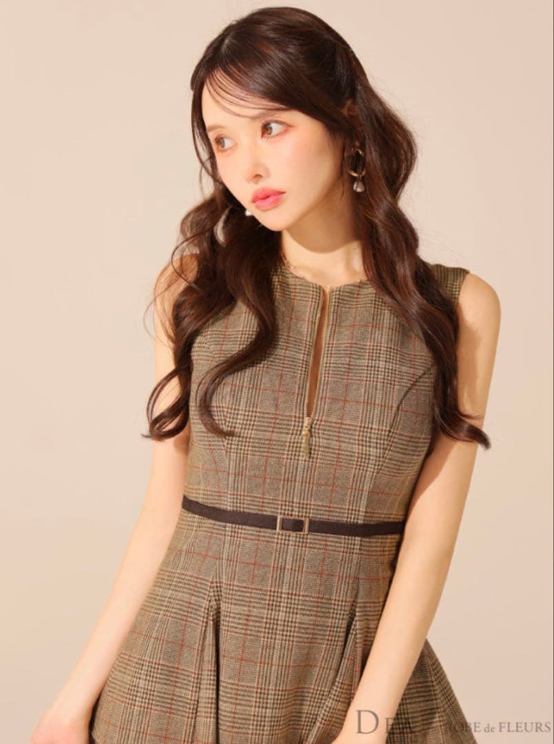 【新品未使用】 ROBEdeFLEURSミニドレス