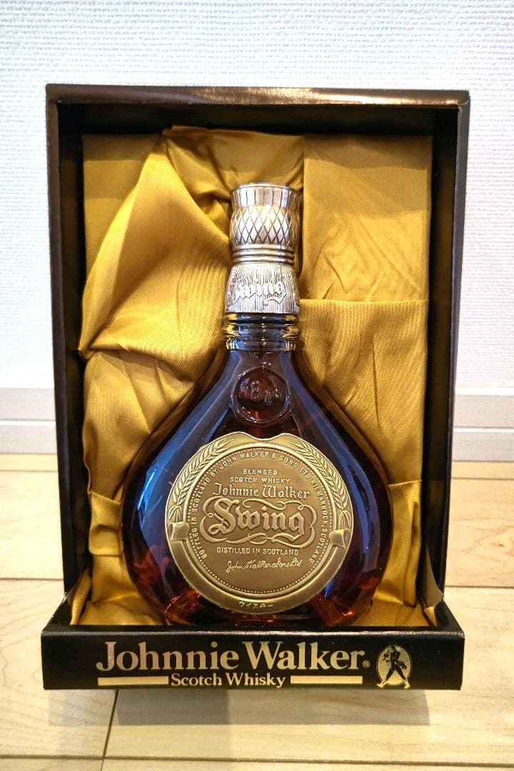 未開封 Johnnie Walker swing スイング スコッチ ウィスキー - メルカリ