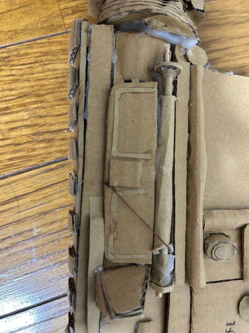 M4A1 ダンボールアート 可動 パーツ取り外し可能