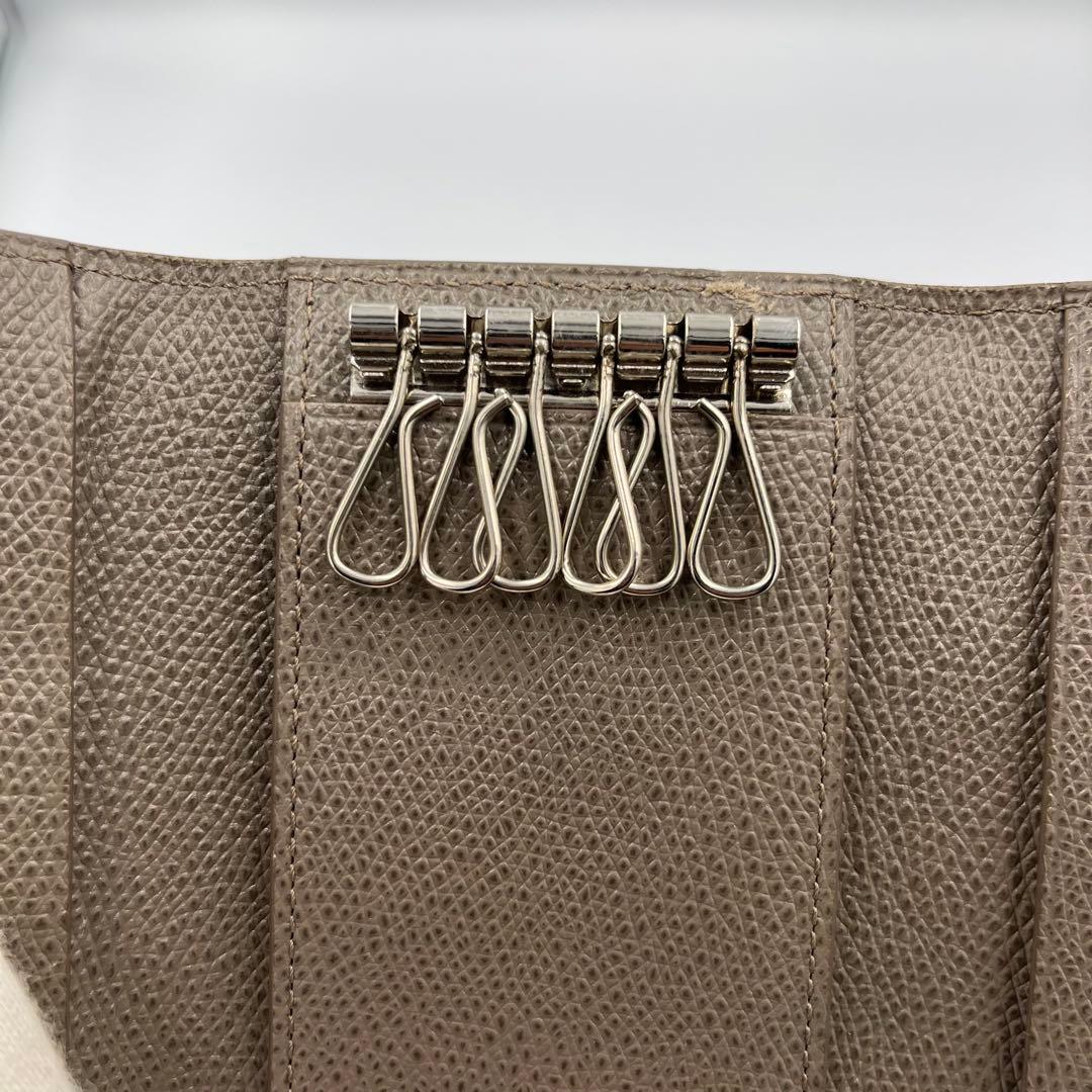 ✨高級感✨良品✨Camille Fournet キーケース ベージュ 6連 - 小物安価