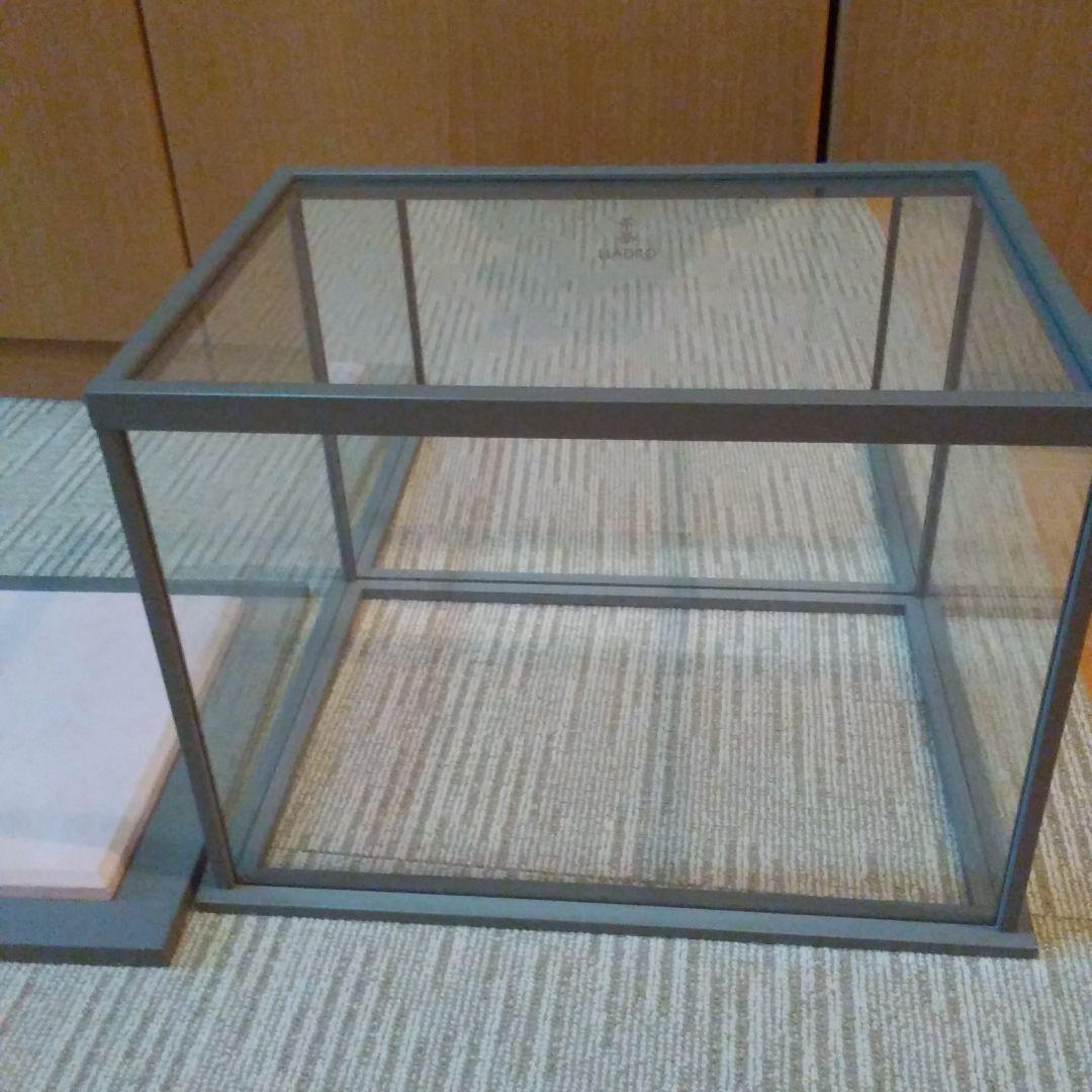 標本箱 ガラス製 約1820✖️600ブラウン