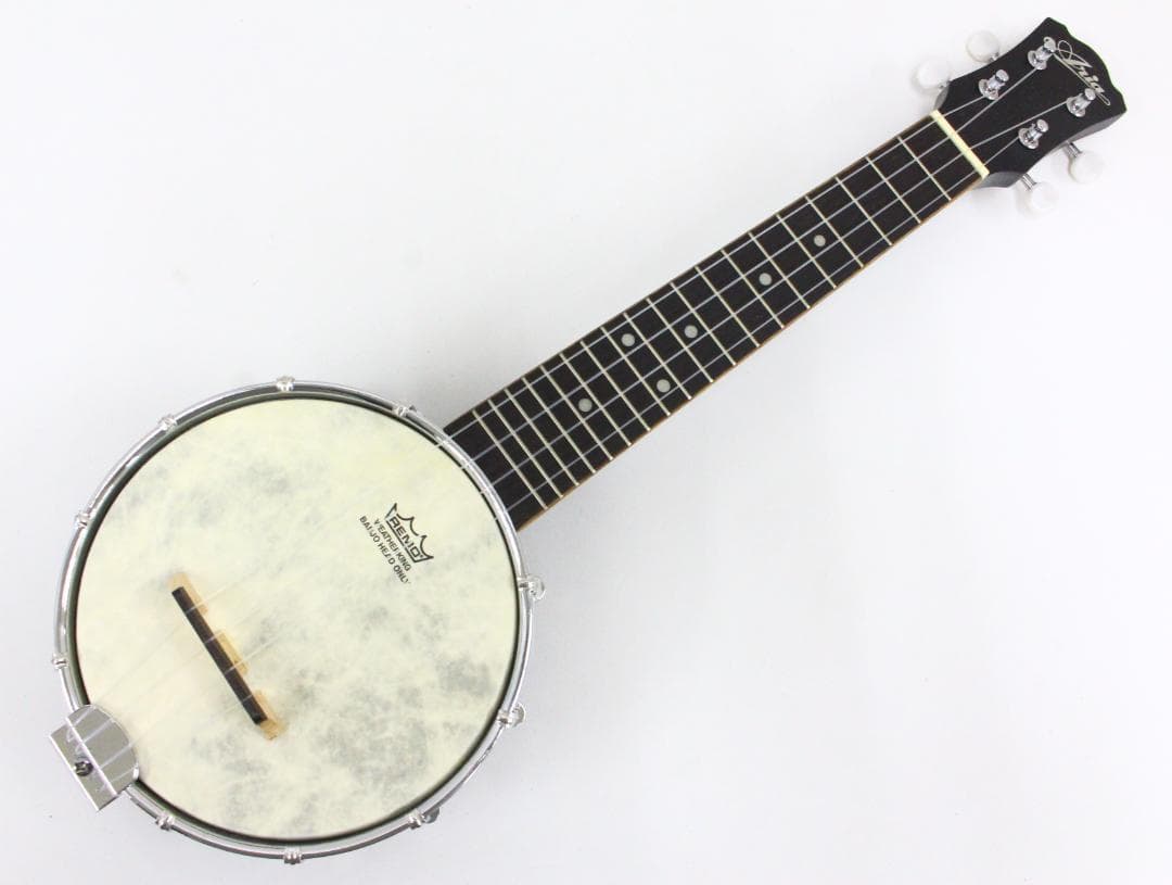 ▲Aria バンジョー レモ ヴェザーキング 弦楽器 民族楽器