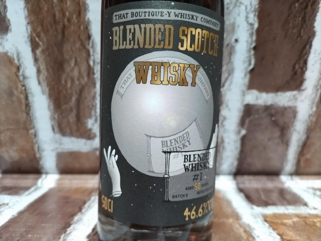 ブレンデッドウイスキー50年 バッチ5 46.6%