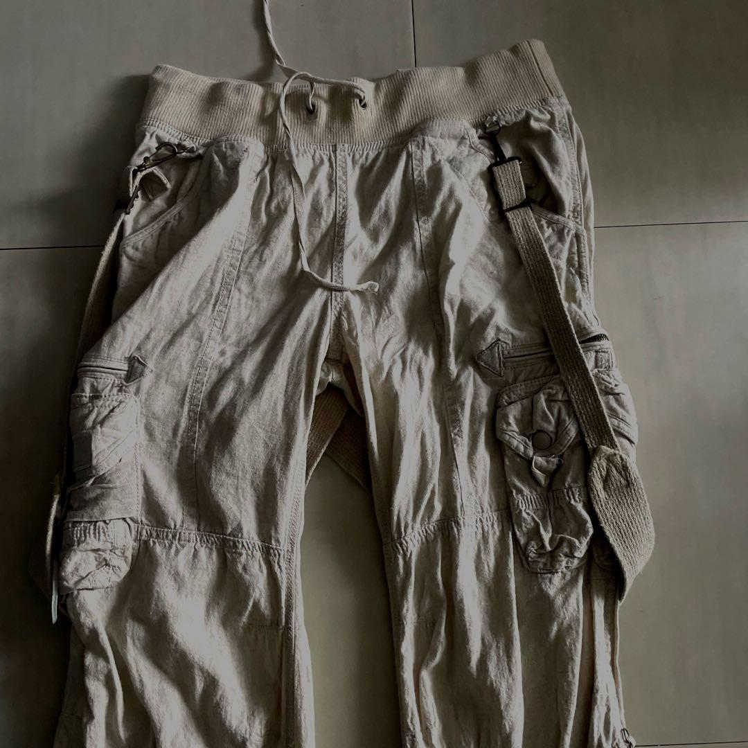 00s goa パンツ y2k flare pants archive グランジ - メルカリ