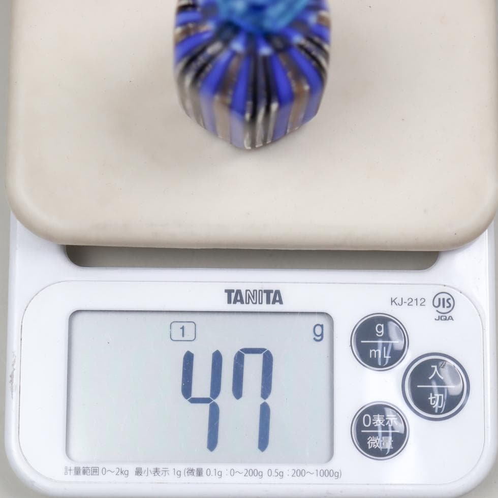 Murano Glass Latticino パフュームボトル 香水瓶