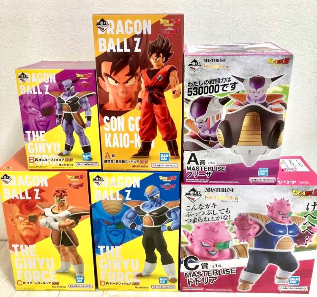 ドラゴンボールZ ギニュー特戦隊 フィギュア 一番くじ 一番くじ
