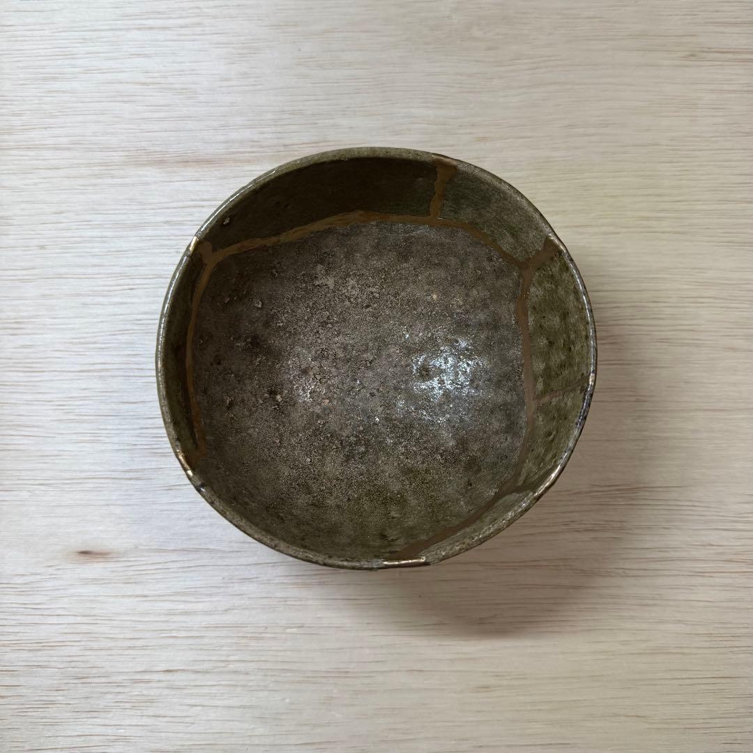 古唐津 青唐津 小服茶碗 盃 山盃 内田皿屋窯 桃山時代