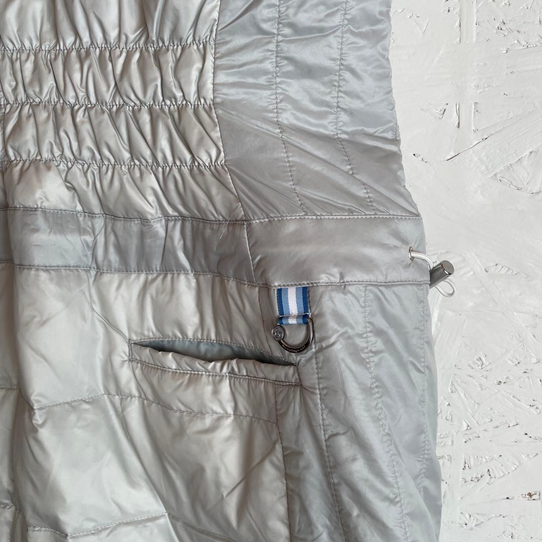 大きいサイズ【Munsingwear】ノースリーブダウンワンピース　ベスト　LL