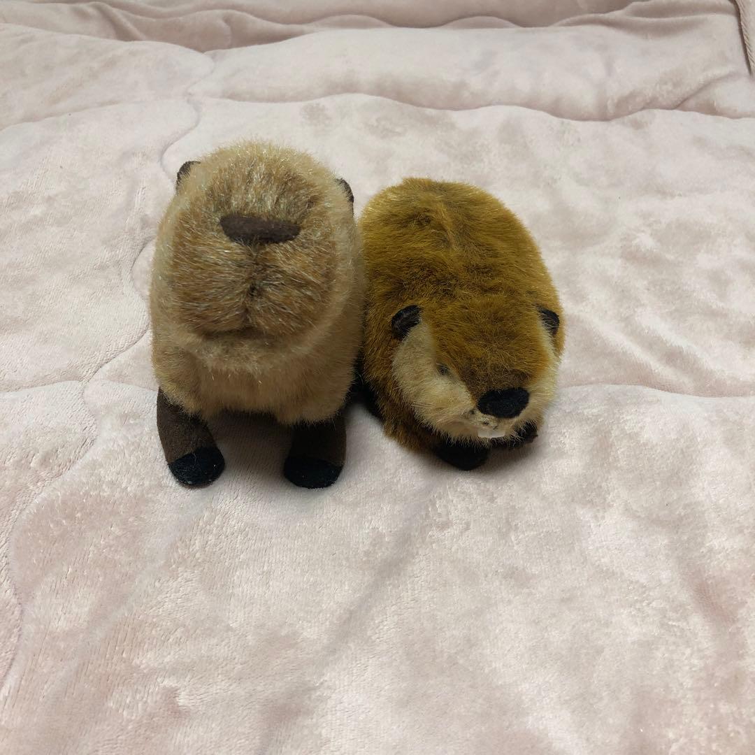 吉徳　にぎやか　ぬいぐるみ 17コセット　中古品　スーパービーバーの刺繍なし