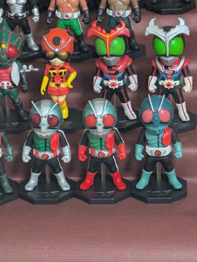仮面ライダーワールドコレクタブルフィギュア 昭和•ネオライダー 22体